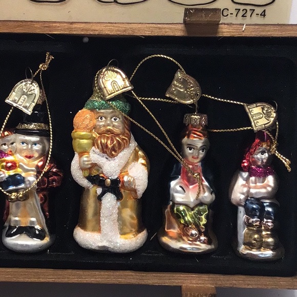 Thomas Pacconi 2004 A Christmas Carol Ornament Set New in original box - Picture 4 of 5